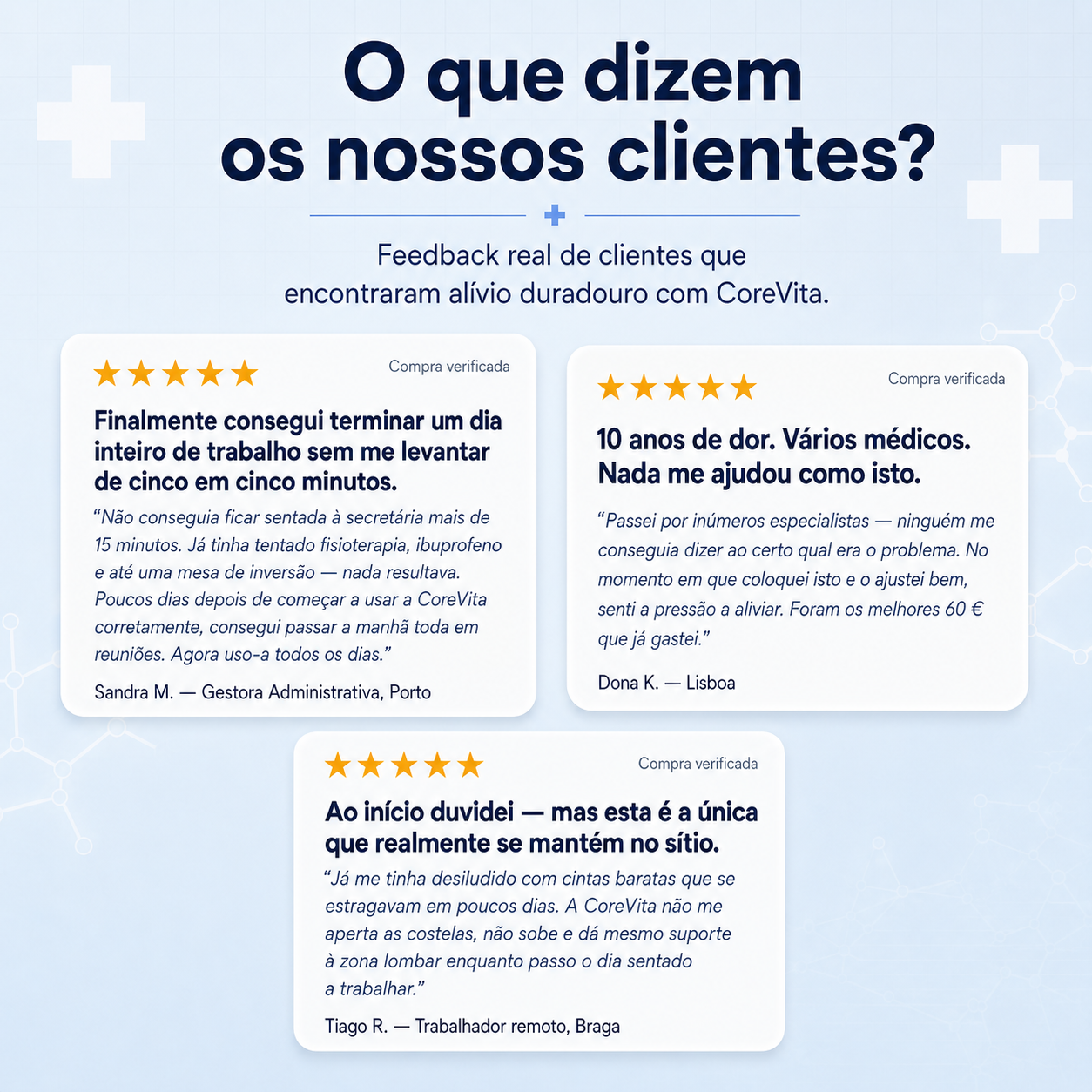 Esqueça a dor ciática e lombar desde o primeiro dia — CoreVita