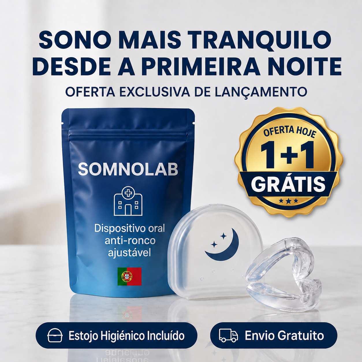 HOJE: 1+1 GRÁTIS! Elimine o ressonar desde a primeira noite – SomnoLab (+ ESTOJO HIGIÉNICO PROTETOR DE OFERTA)