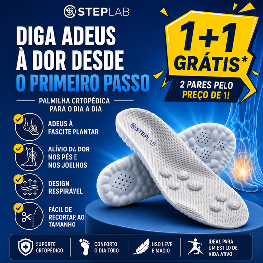 HOJE: 1+1 GRÁTIS! | Elimine a fascite plantar, bem como as dores nos joelhos e nas costas sem cirurgias ou tratamentos caros – StepLab