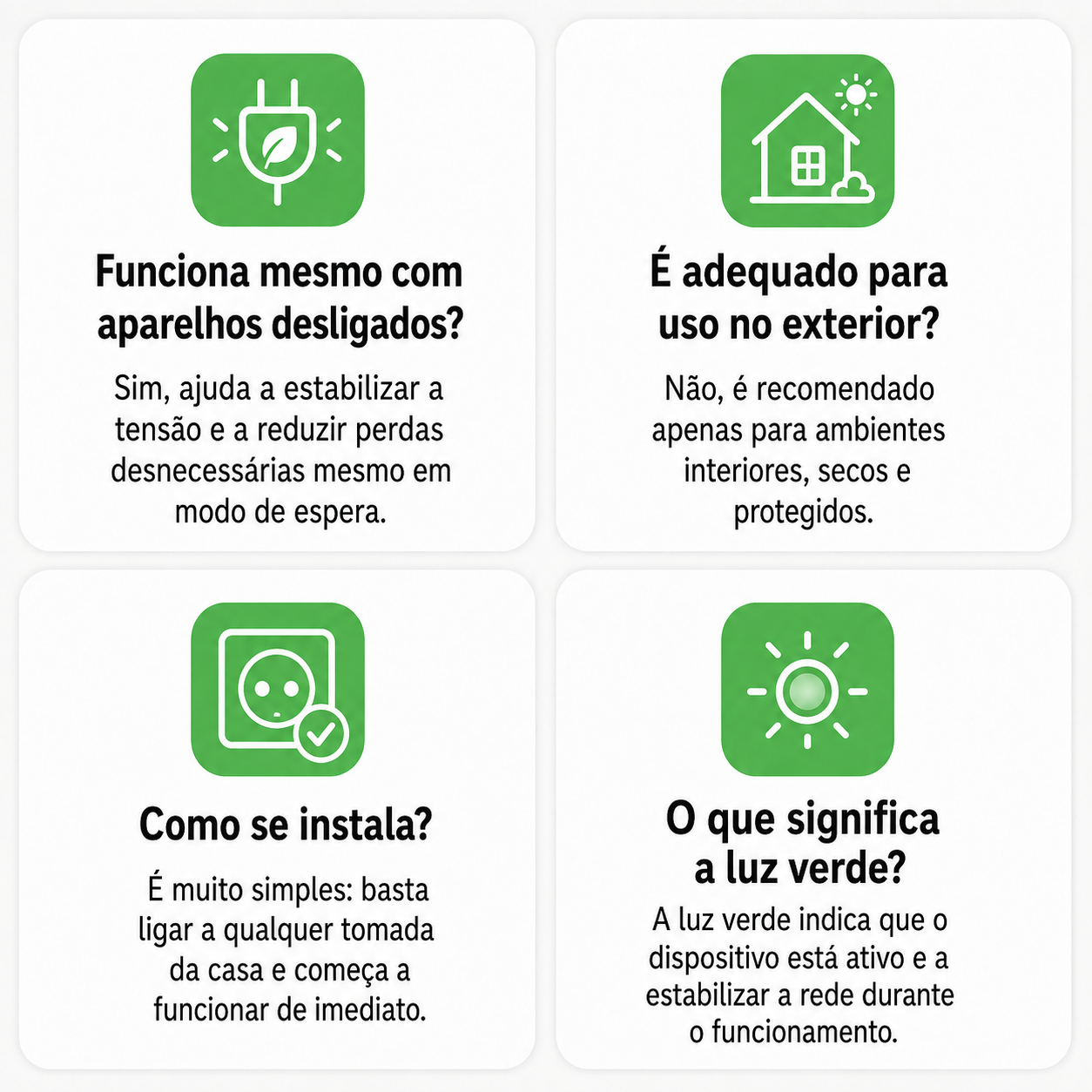 HOJE 1+1 GRÁTIS | EcoVolt™ Poupe na fatura da luz desde o primeiro dia e diga adeus à tensão residual.